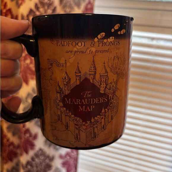 Harry Potter Black Color Changing Coffee Mug I Solemnly Swear I am Up To No Good - Picture 5 of 5